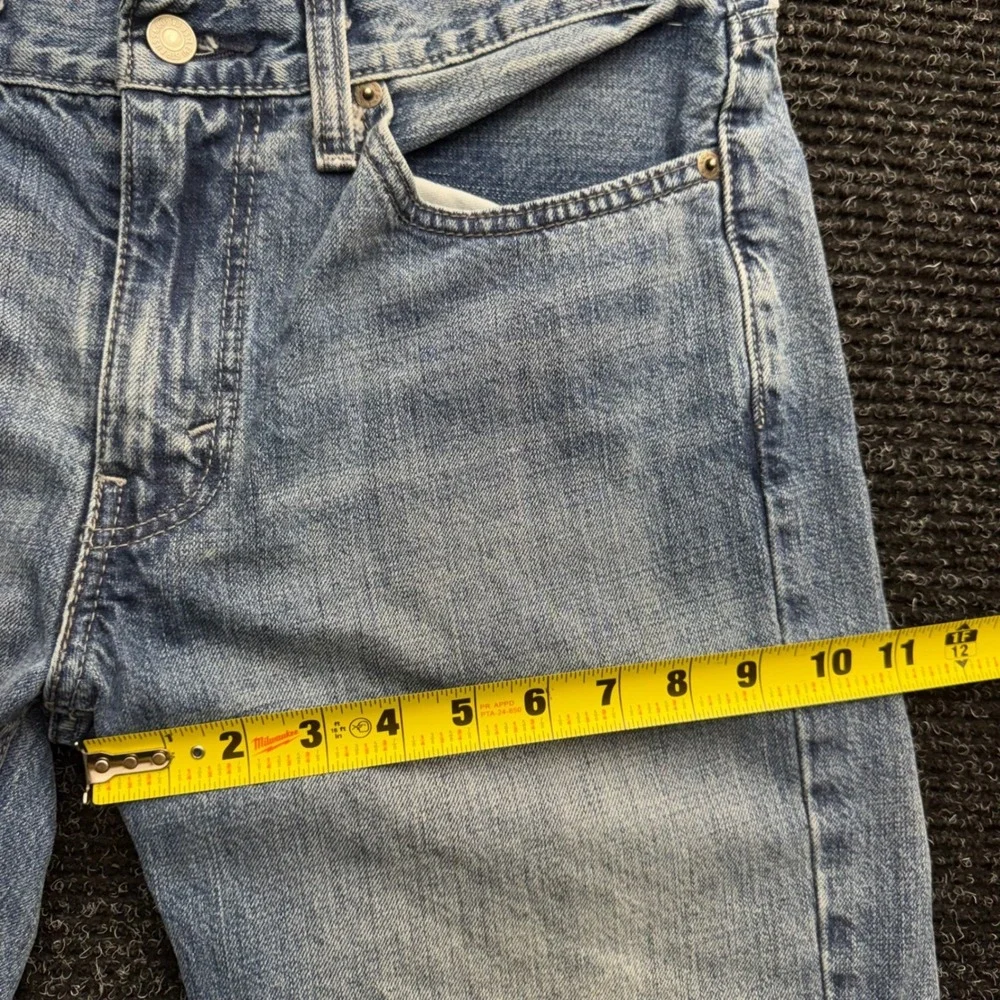 Levis 514 Straight Leg Jeans Light Wash Blue Denim Mens 32x32